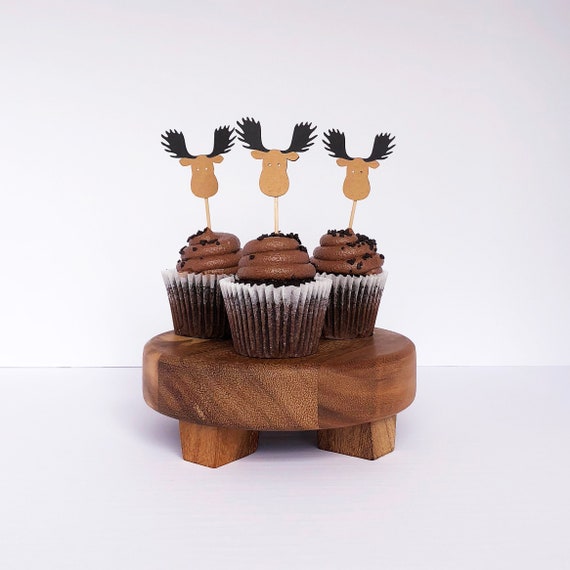 Cupcake A Orignal Camping Topper Bucheron Cupcake Etsy