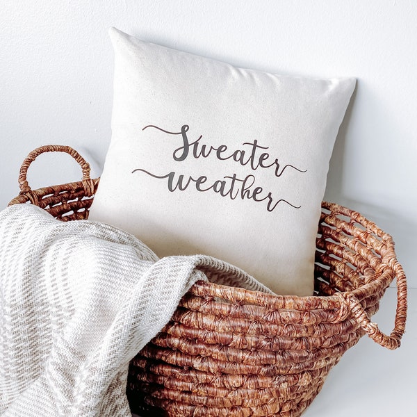 Canvas Pillow Cover Etsy