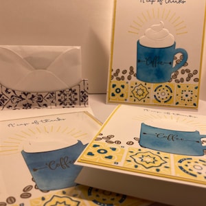 A Cup of Thanks pop up gift card holder