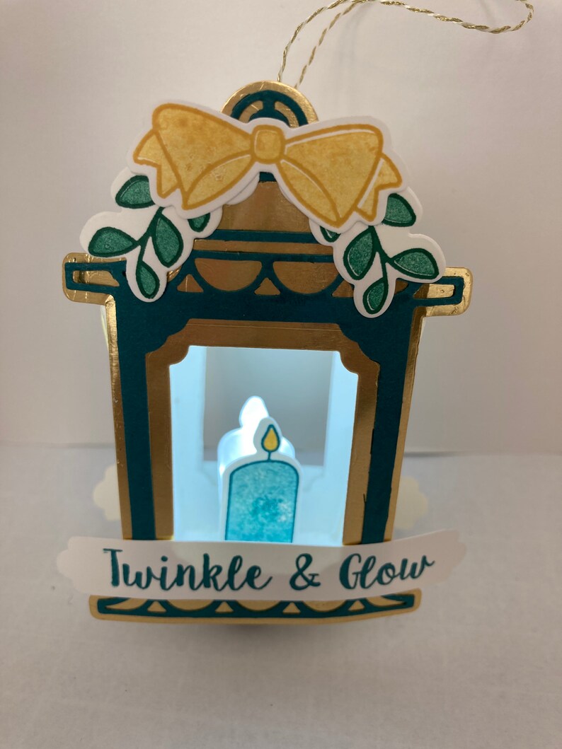 Light up lantern ornaments