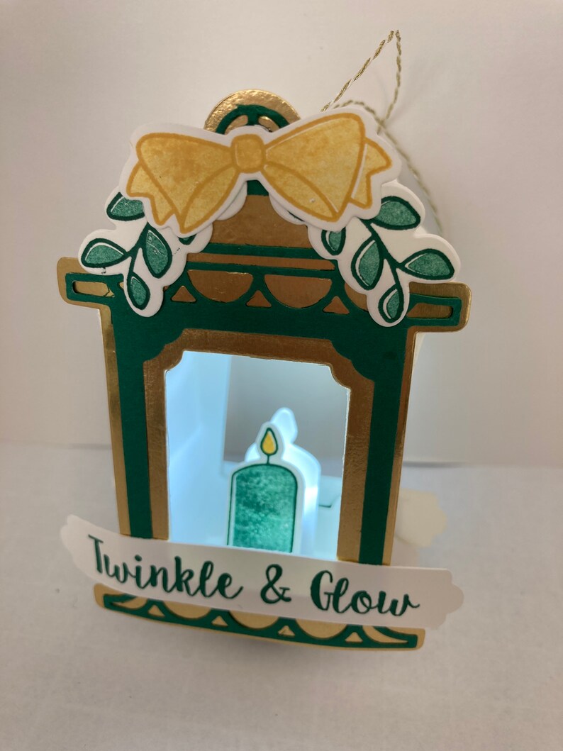 Light up lantern ornaments