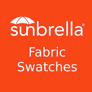 Sunbrella Fabric Swatch Request.  Please read the description.