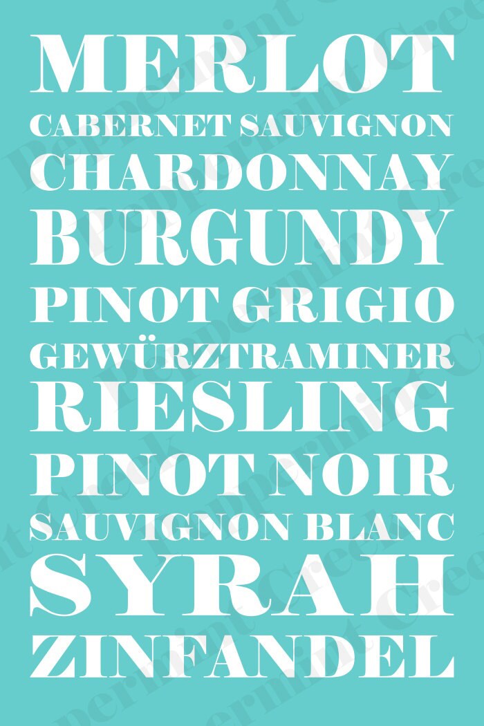 Wine Print Wine Artwork Wine Wall Art Wine Home Decor Etsy