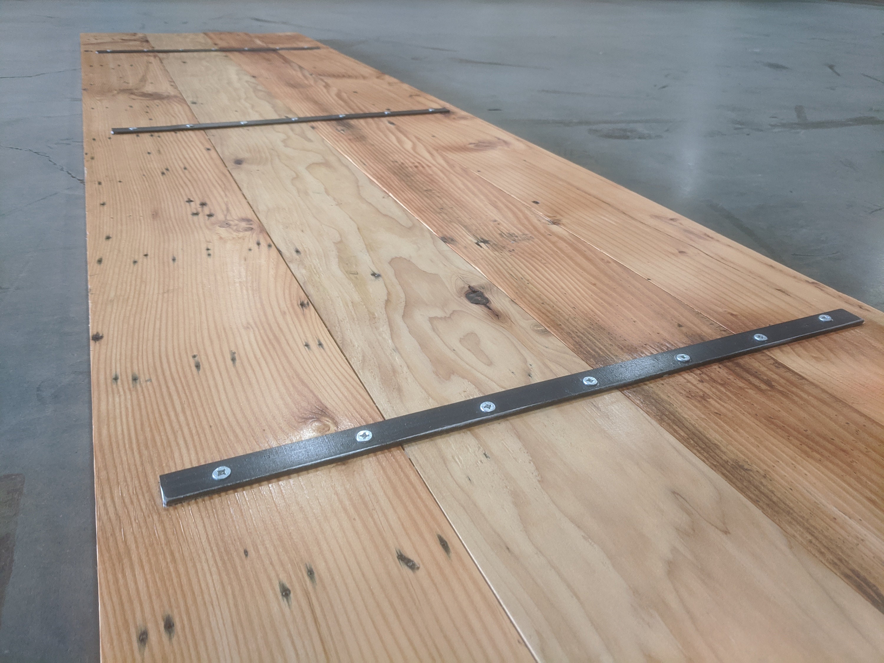 Timber Modesty Screen Reclaimed Wood Desk Modesty Panel, Privacy Screen Add-on - Etsy