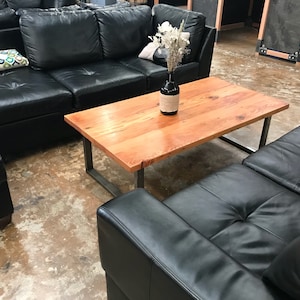 Reclaimed wood coffee table. Rustic coffee table. Industrial coffee table. Solid wood coffee table. Reclaimed wood bench. Cocktail table.