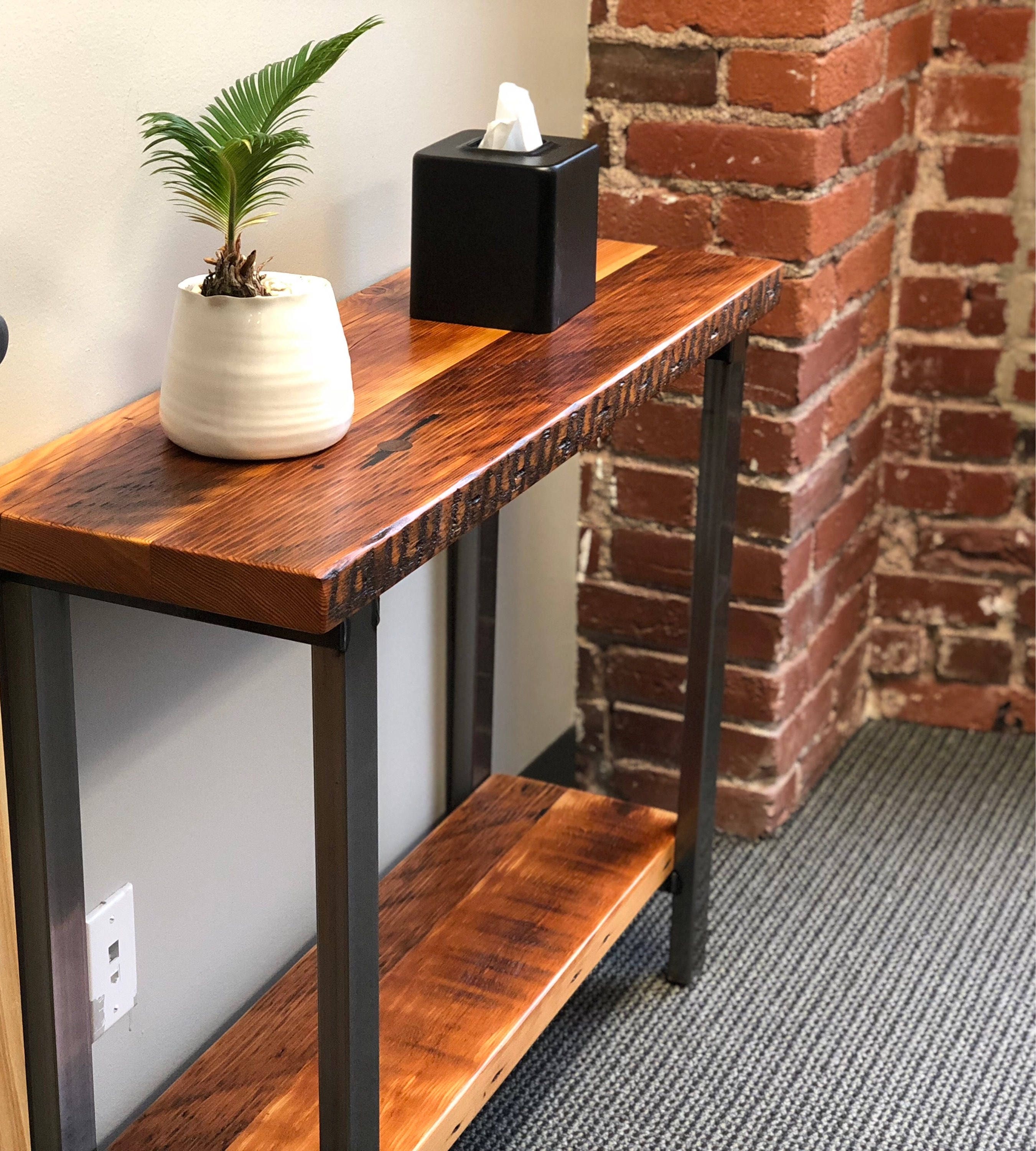 Rinaldi end sale table with storage