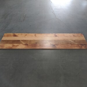 Reclaimed Wood Modesty Panel Addition with bracket. Privacy Wall image 3