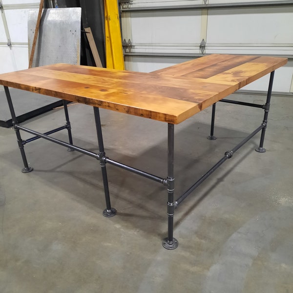 Pipe Desk Etsy