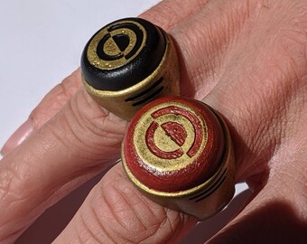 Crimson Dawn Signet ring