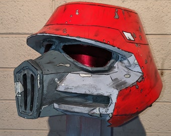 Crimson Lancer Helmet