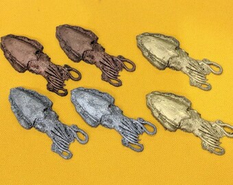 Cuttlefish menuki (charm)