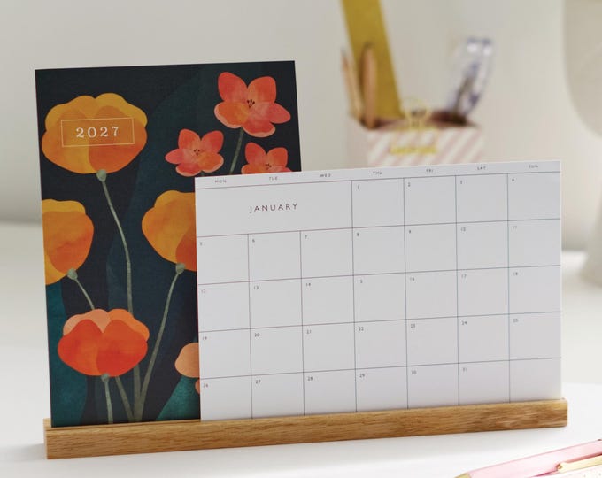 Desk calendars