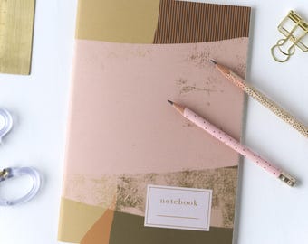 Notizbuch A5 Liniertes Creme-Seiten | Nachhaltiges Geschenk | Minimalistisches Journal für Schreiben & Notizen