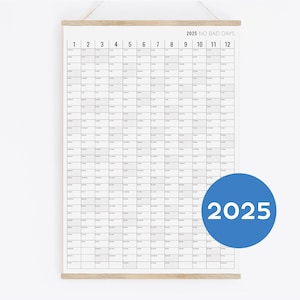 2025 Wandkalender personalisiert- Familienplaner in Ihrer Sprache A2 50x70 70x100