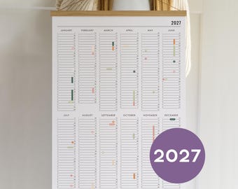Wall Calendars 2027