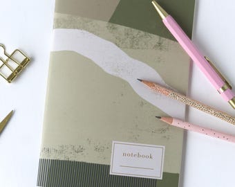 Notizbuch A5 Gepunktete Creme-Seiten | Nachhaltiges Geschenk | Minimalistisches Journal für Schreiben & Notizen