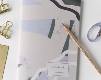 Notizbuch A5 Creme-Seiten | Nachhaltiges Geschenk | Minimalistisches Journal für Schreiben & Notizen