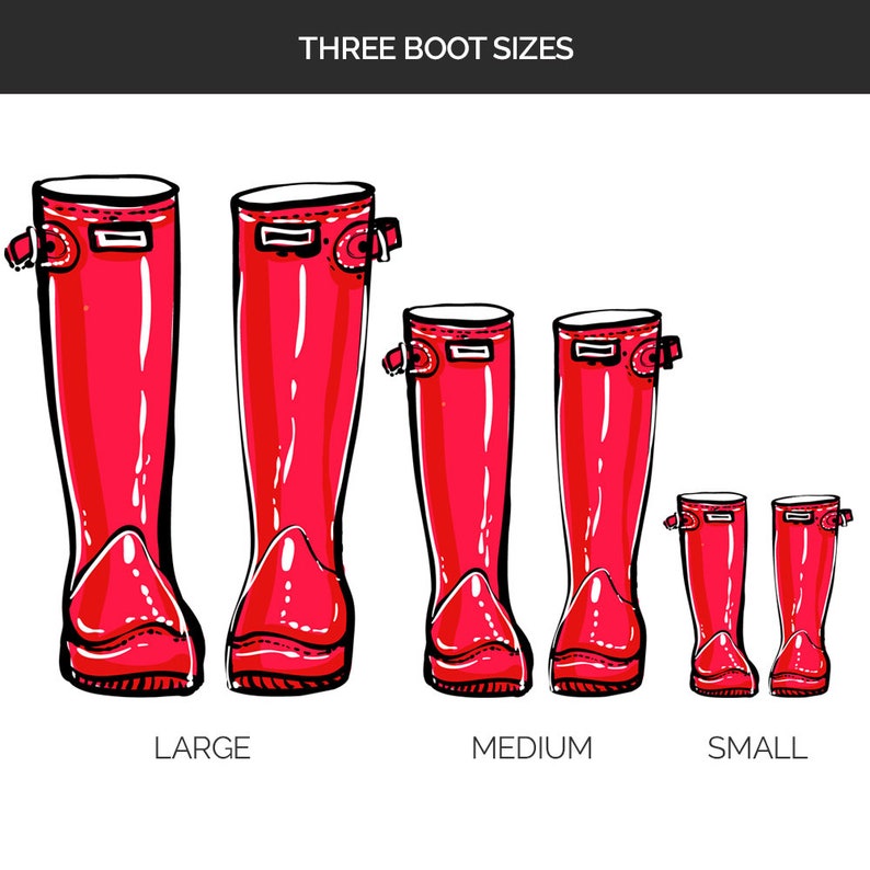 Canvas Welly Boot Family Print Wellington Family Name Sign Etsy