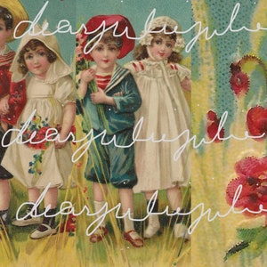 Digital - Pages de journaux pour enfants sur le terrain & kit numérique éphémère... Objets anciens rehaussés en belles images junk Journals diary