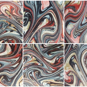 Digitale Delux - Dark Swirl achtergrond dagboek pagina's & ephemera digitale kit. Antieke afbeeldingen verbeterd tot prachtige afbeeldingen junk Journals dagboek