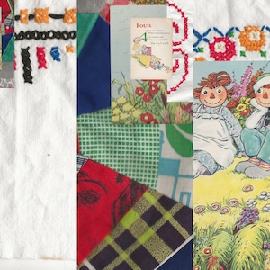 Digital-Raggedy Ann en Andy Journal-pagina's en kortstondige digitale kit... Antieke afbeeldingen omgezet in prachtige afbeeldingen basisschoolcijfers