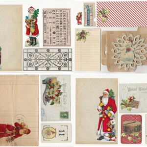 Digitale - 25 giorni di pagine natalizie e kit digitale effimero Questo kit è il compagno di 5 giorni di Christmas Collab 2021.