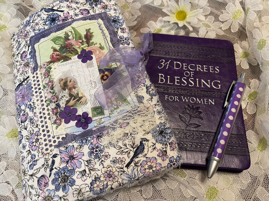 JOURNAL Purple Decrees & Blessings for Women Journal and Devotional Set ...