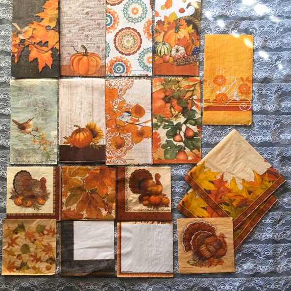 Collage Napkin 5 x 5 Texas Scrapbooking Journal Art State Napkin Junk Journals C176 Decoupage Napkin Tissue Art