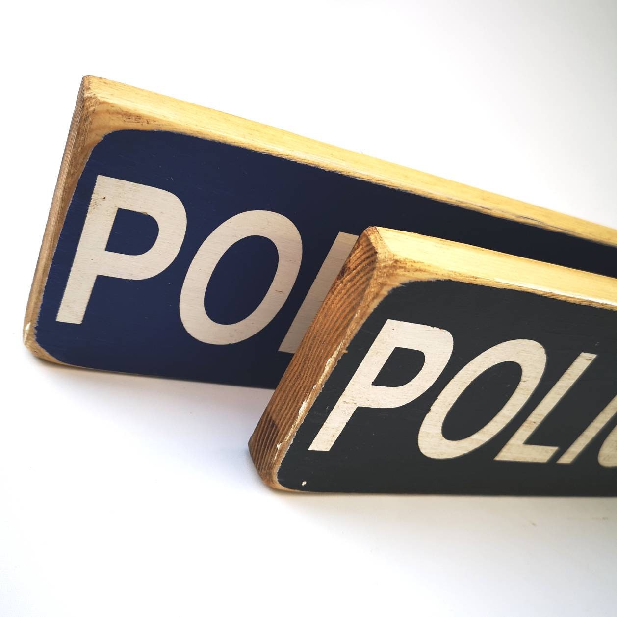 Police Public Call Box Blue Modern Design Handmade Sign Home - Etsy UK