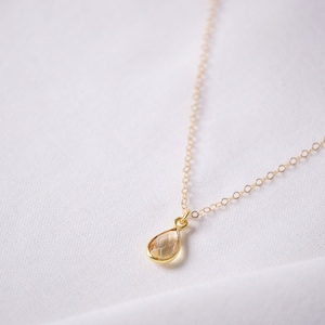 Mom Necklace Birthstone Pendants, Silver or Yellow Gold Birth Stone Jewelry, Personalized Family Necklaces for Women, Custom Gift Ideas