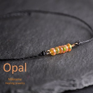Opal,Opal Bracelet,gift for her,Opal jewelry,Personalized Gift,Gift bracelet,Dainty Bracelet,beaded bracelet,Stacking,friendship bracelet