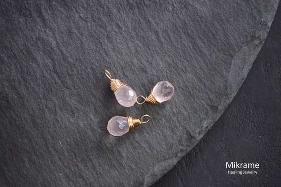 Rose Quartz Necklace Gold,Silver,Gold Filled,Rose Gold Filled Necklace,Custom Jewelry,Jewelry Gift,Personalized Necklace,Schmuck,For her