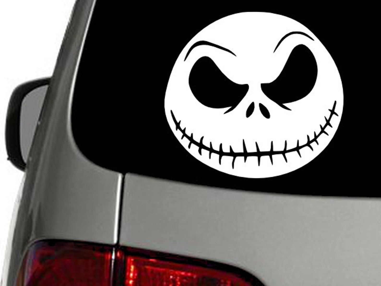 Jack Skellington Vinyl Decal Sticker, White Etsy