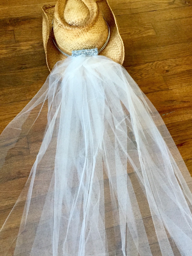 bachelorette party hats bling bride Tea stained cowboy hat custom hat hat with veil garters bachlorette veils Birthday hat