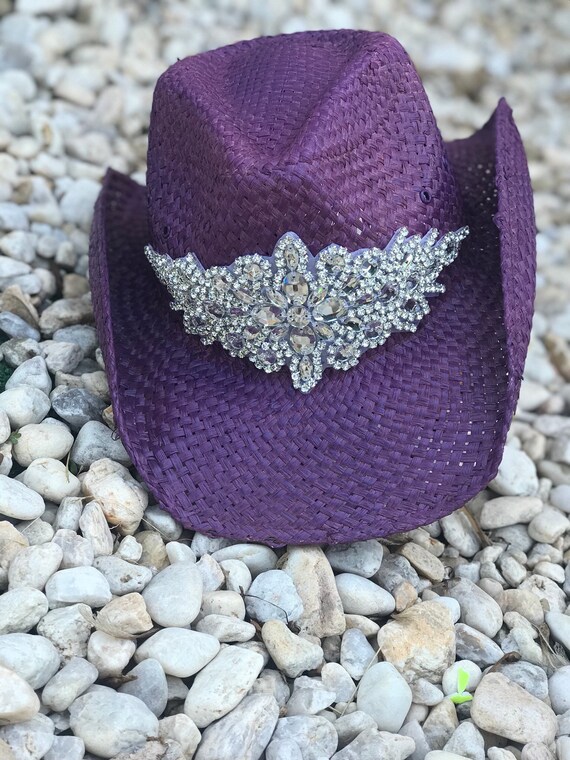 purple cowboy hat