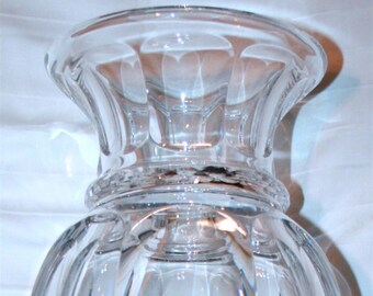 BACCARAT Museum CRYSTAL Harcourt EURYDICE Huge Pedestal Vase France Mint 5600 Last Retail Price