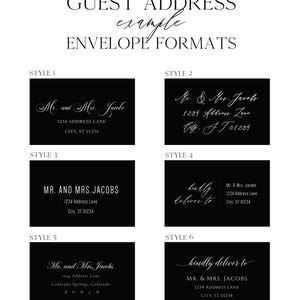 Conjunto de invitaciones de boda moradas, invitaciones florales color ciruela lila, sobres para confirmación de asistencia. imagen 15