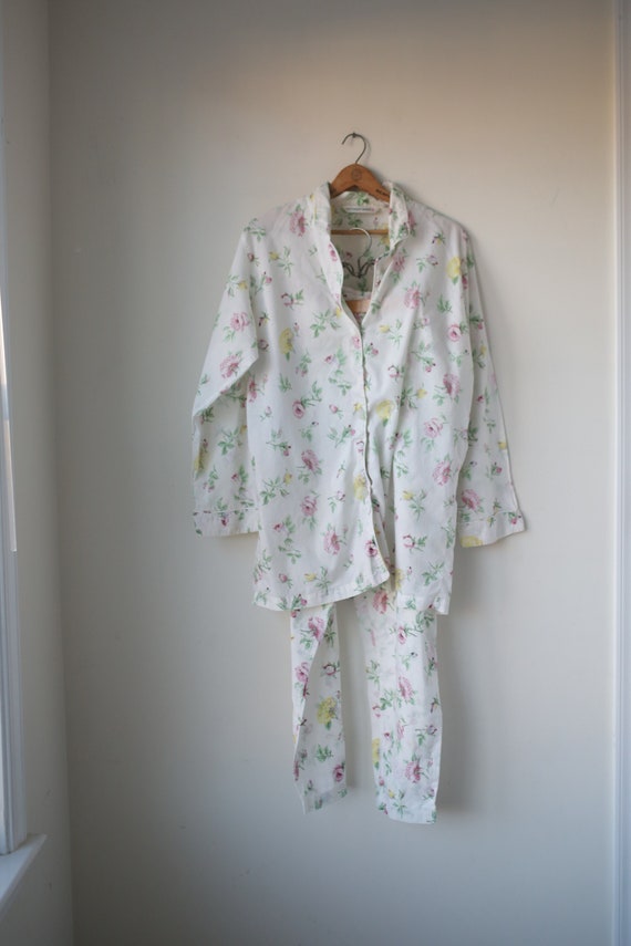 Vintage Victoria's Secret Pajama Set, 100% Cotton… - image 1