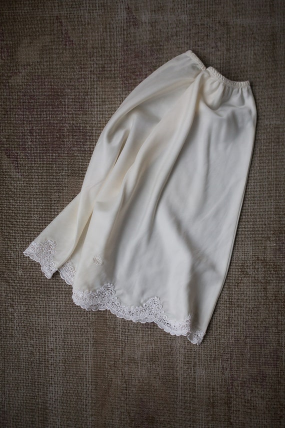 Vintage Christian Dior Ivory Slip | Vintage Linger