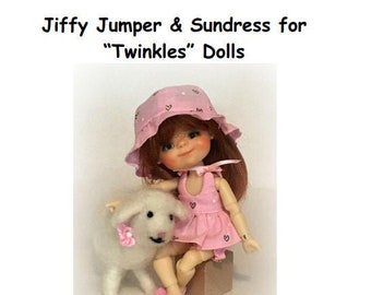 Jiffy Jumper & Sundress PATTERN for "Twinkles" dolls