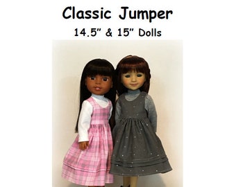 Classic Jumper PATTERN for 14.5" & 15" dolls