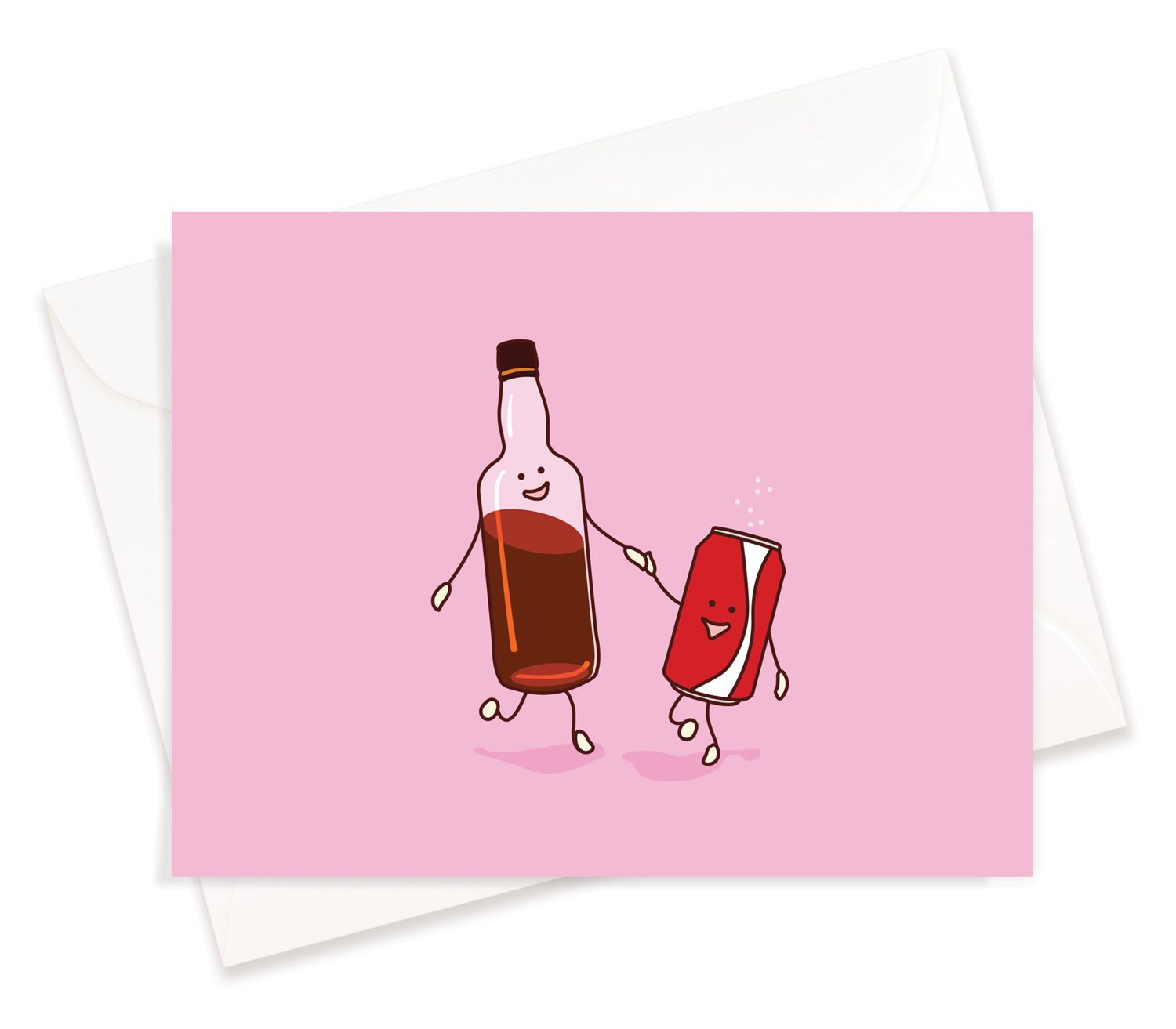 We Go Together Like Rum and Coke Rum and Coke Funny Card Etsy