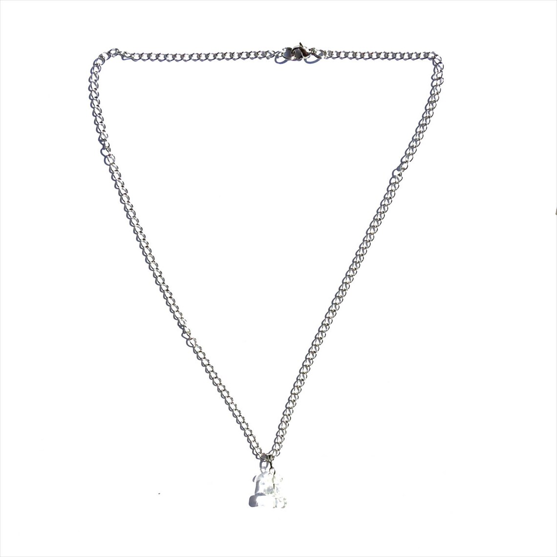 Clear crystal pendant handmade jewelry healing stone necklace Etsy