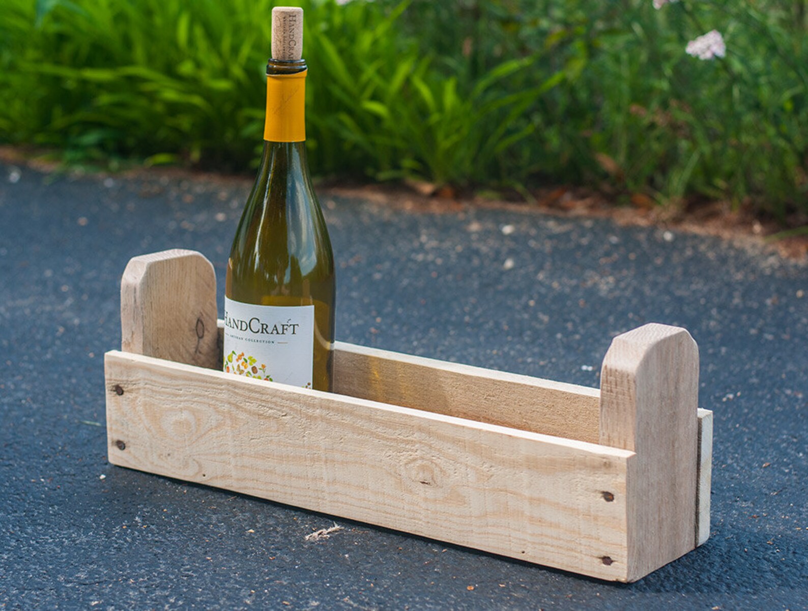 Rustic Wine Rack Small Wine Rack Reclaimed Wine Rack Etsy