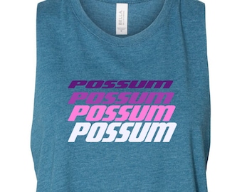Possum - Women's Crop Top Tanks