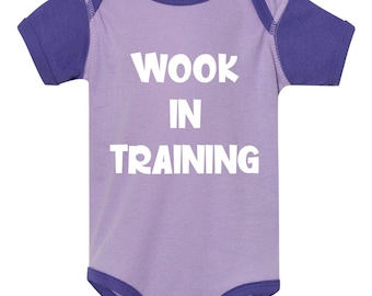 Wook In Training - Onesies - Lavender and Purple