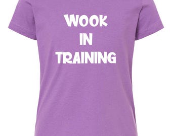 Wook In Training - Youth Tees - Royal Purple