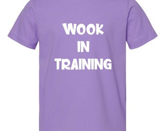 Wook In Training - Toddler Tees - Lavender