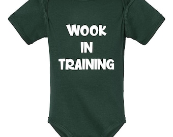 Wook In Training - Onesies - Forest Green