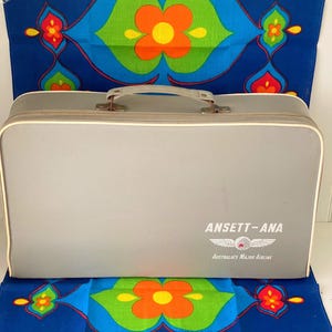 Vintage Qantas Bag - Etsy